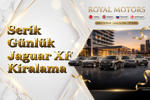 Serik Günlük Jaguar XF Kiralama
