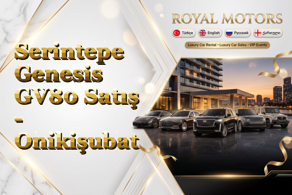 Serintepe Genesis GV80 Satış - Onikişubat