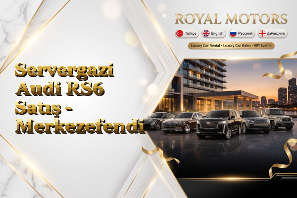 Servergazi Audi RS6 Satış - Merkezefendi