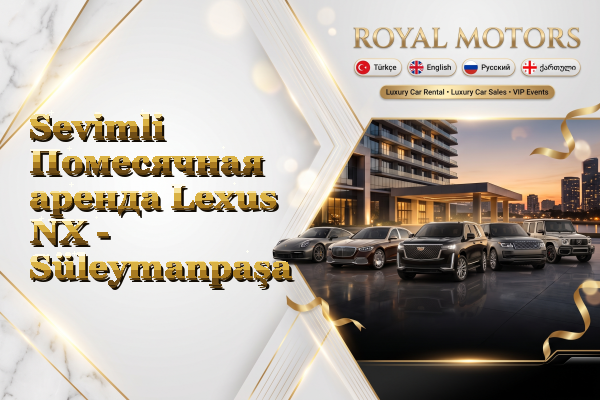 Sevimli Помесячная аренда Lexus NX - Süleymanpaşa