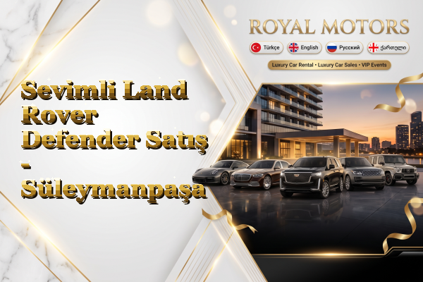 Sevimli Land Rover Defender Satış - Süleymanpaşa