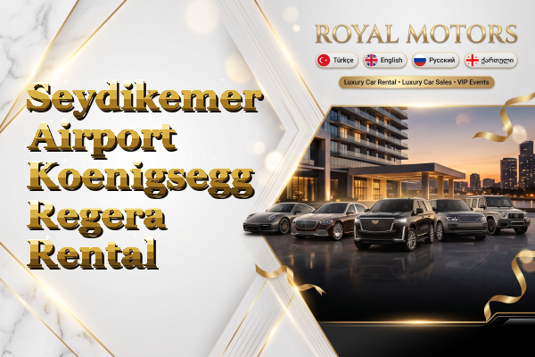 Seydikemer Airport Koenigsegg Regera Rental