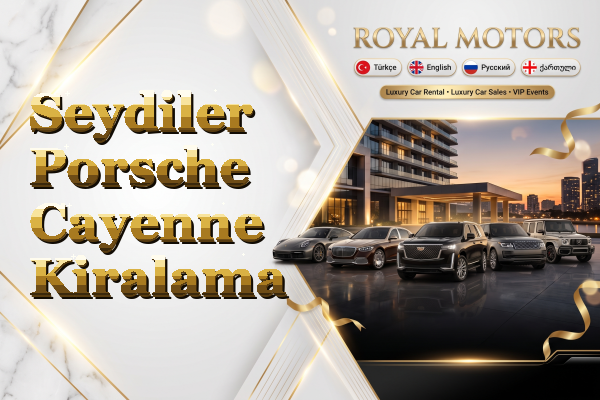 Seydiler Porsche Cayenne Kiralama