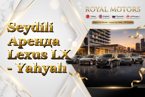 Seydili Аренда Lexus LX - Yahyalı