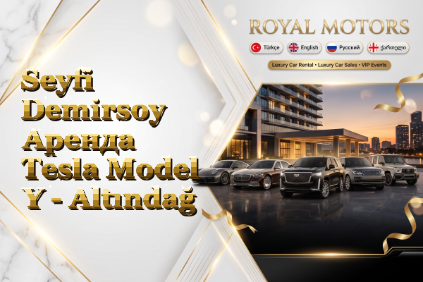 Seyfi Demirsoy Аренда Tesla Model Y - Altındağ