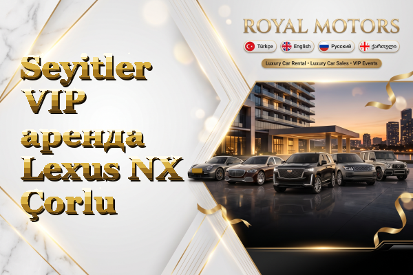 Seyitler VIP аренда Lexus NX - Çorlu