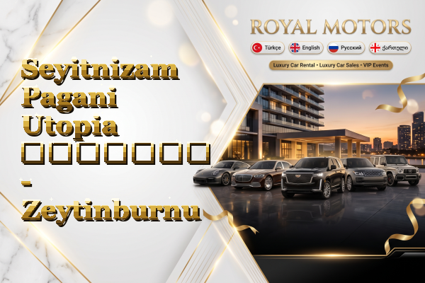 Seyitnizam Pagani Utopia გაყიდვა - Zeytinburnu