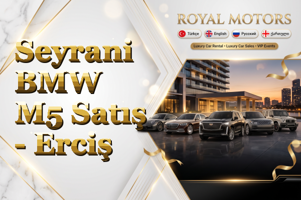 Seyrani BMW M5 Satış - Erciş