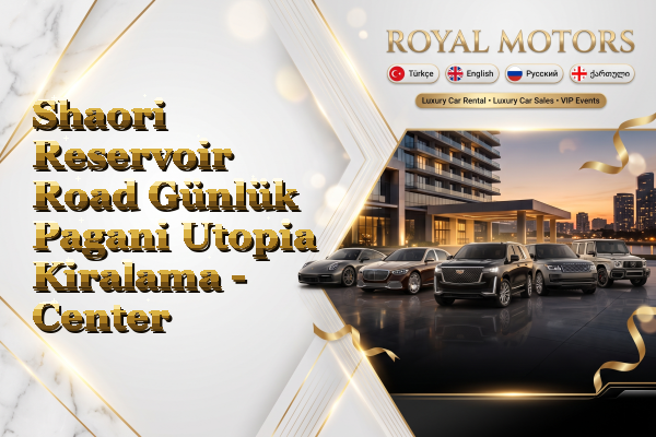 Shaori Reservoir Road Günlük Pagani Utopia Kiralama - Center