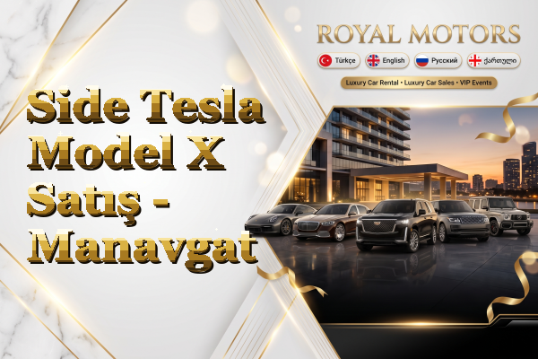 Side Tesla Model X Satış - Manavgat
