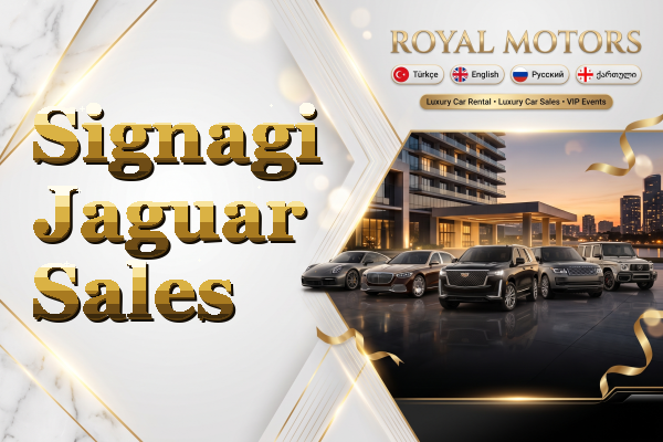 Signagi Jaguar Sales