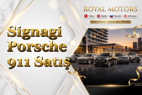 Signagi Porsche 911 Satış