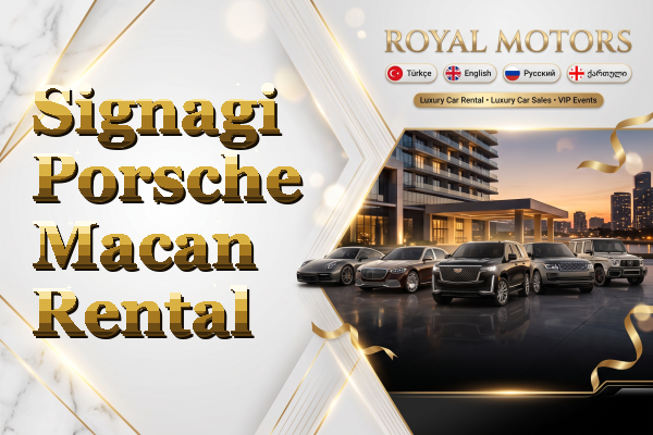 Signagi Porsche Macan Rental