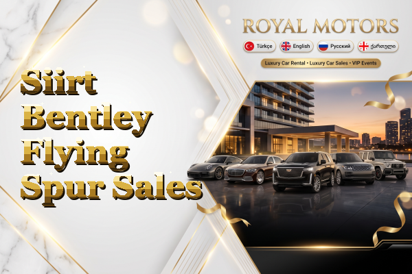 Siirt Bentley Flying Spur Sales