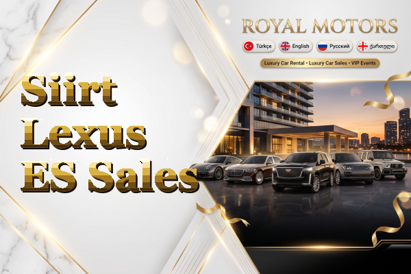 Siirt Lexus ES Sales