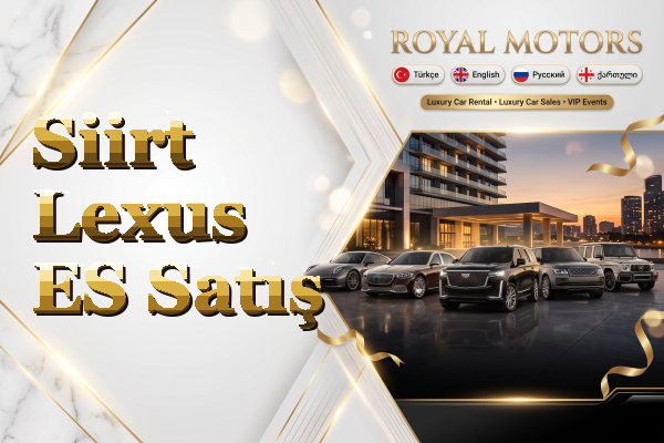 Siirt Lexus ES Satış