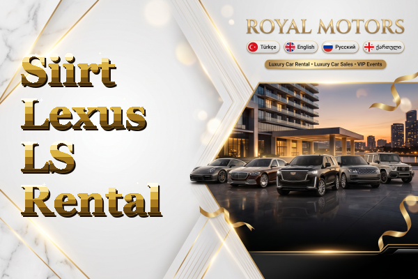 Siirt Lexus LS Rental