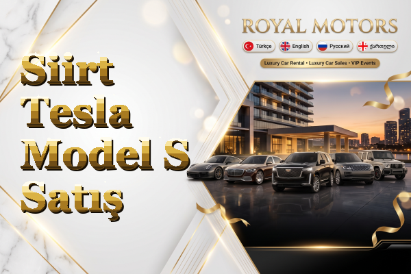 Siirt Tesla Model S Satış