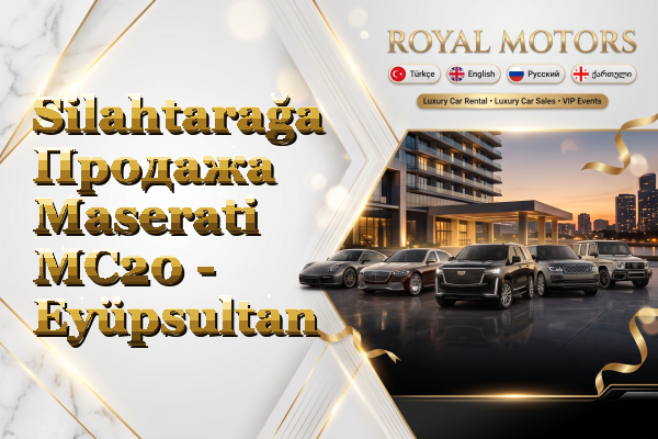 Silahtarağa Продажа Maserati MC20 - Eyüpsultan