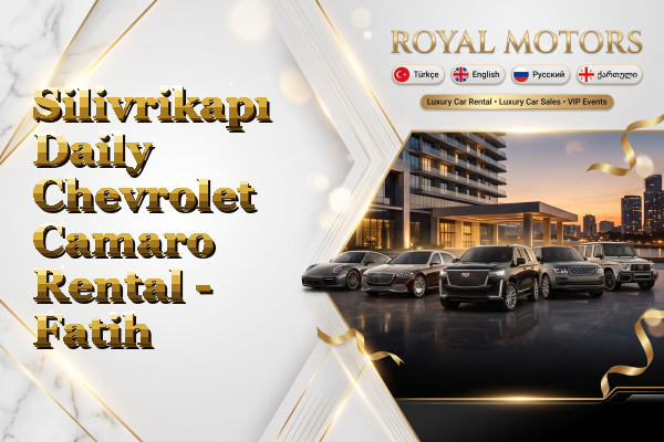 Silivrikapı Daily Chevrolet Camaro Rental - Fatih