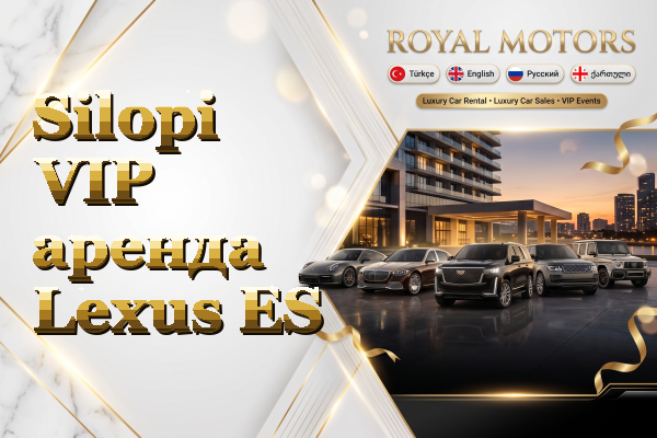 Silopi VIP аренда Lexus ES