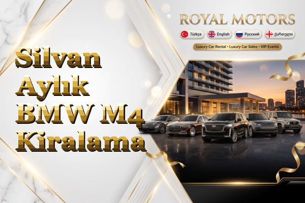 Silvan Aylık BMW M4 Kiralama