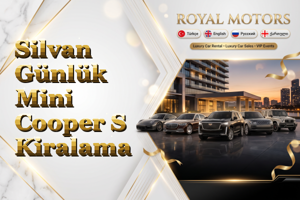 Silvan Günlük Mini Cooper S Kiralama