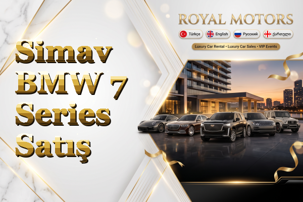 Simav BMW 7 Series Satış