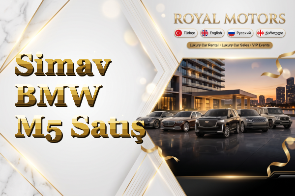 Simav BMW M5 Satış