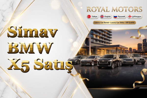 Simav BMW X5 Satış