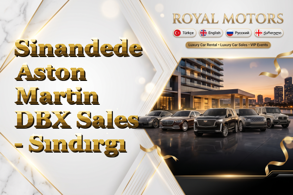 Sinandede Aston Martin DBX Sales - Sındırgı