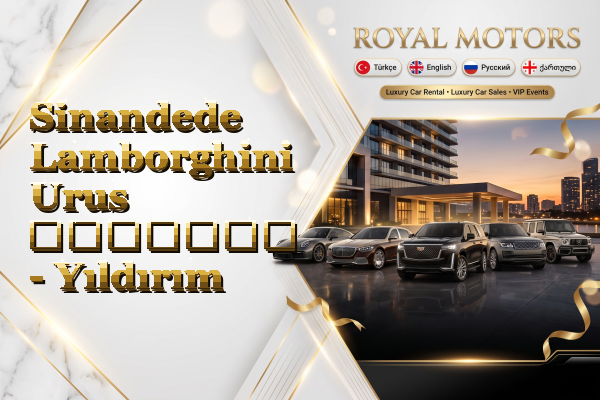 Sinandede Lamborghini Urus გაყიდვა - Yıldırım