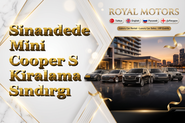 Sinandede Mini Cooper S Kiralama - Sındırgı