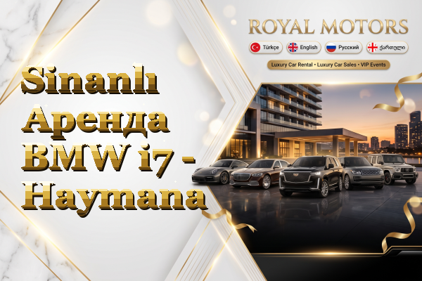 Sinanlı Аренда BMW i7 - Haymana