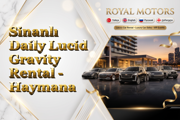Sinanlı Daily Lucid Gravity Rental - Haymana