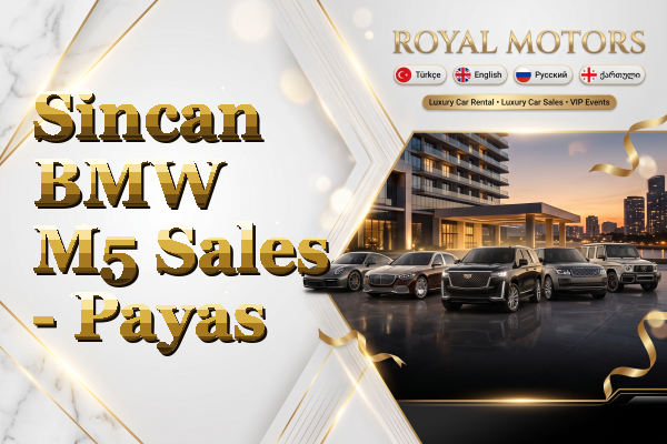 Sincan BMW M5 Sales - Payas