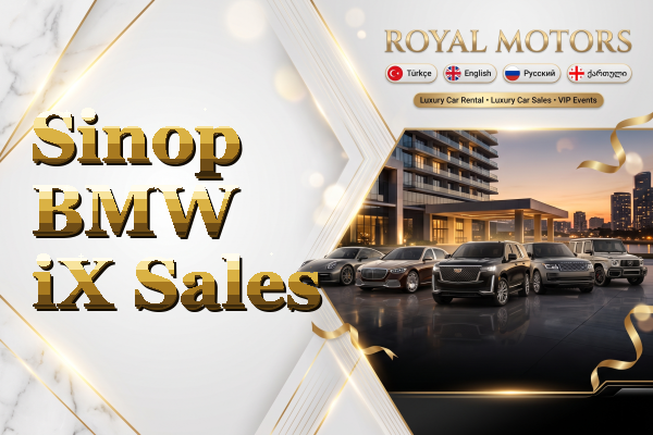 Sinop BMW iX Sales