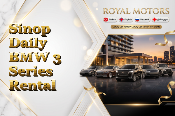Sinop Daily BMW 3 Series Rental