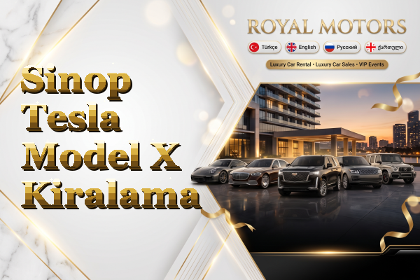 Sinop Tesla Model X Kiralama