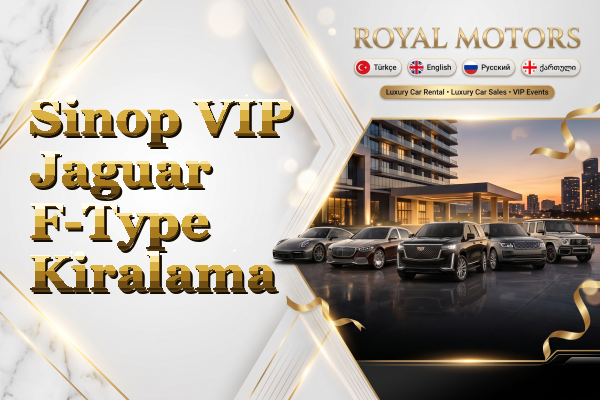 Sinop VIP Jaguar F-Type Kiralama
