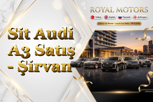 Sit Audi A3 Satış - Şirvan