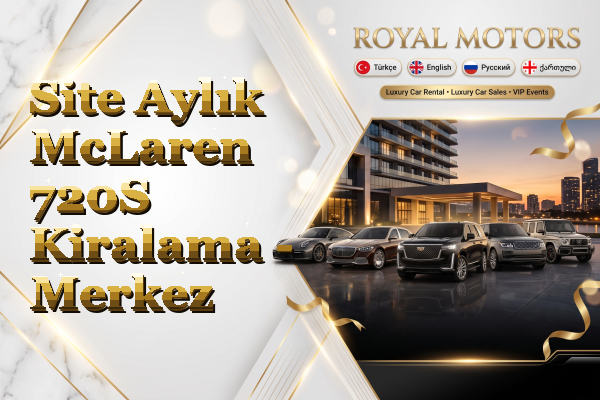 Site Aylık McLaren 720S Kiralama - Merkez