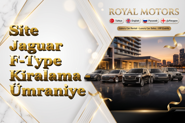 Site Jaguar F-Type Kiralama - Ümraniye