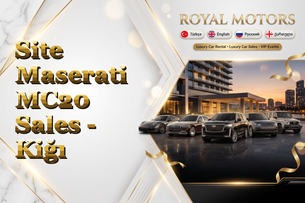 Site Maserati MC20 Sales - Kiğı