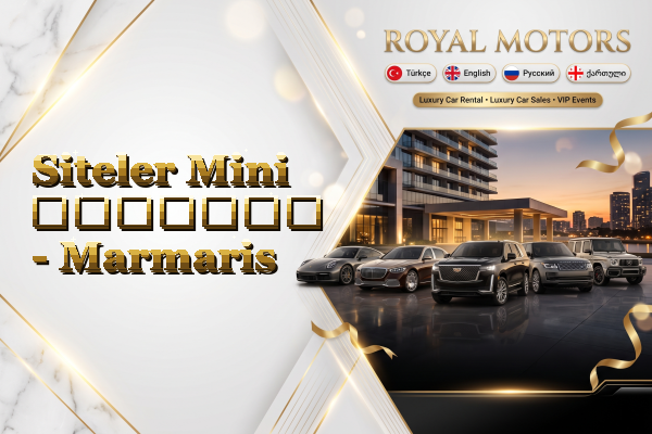 Siteler Mini გაყიდვა - Marmaris