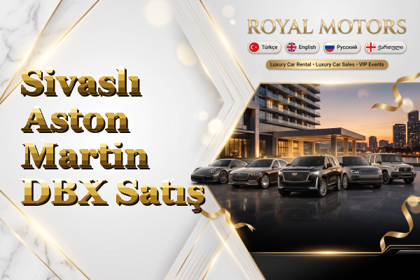 Sivaslı Aston Martin DBX Satış