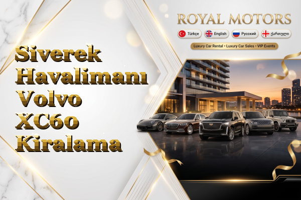 Siverek Havalimanı Volvo XC60 Kiralama
