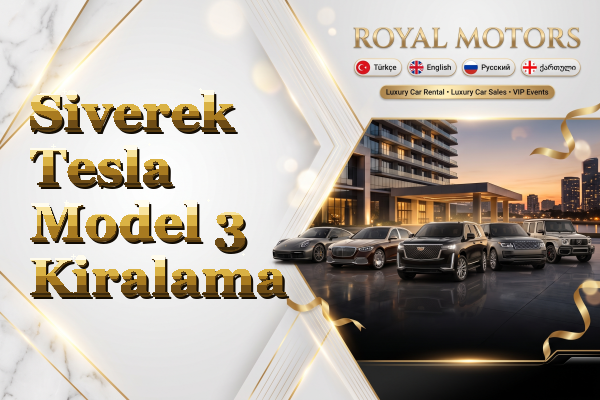Siverek Tesla Model 3 Kiralama