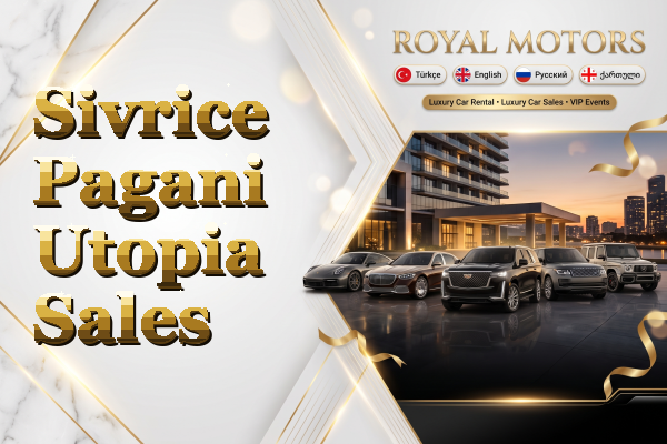 Sivrice Pagani Utopia Sales