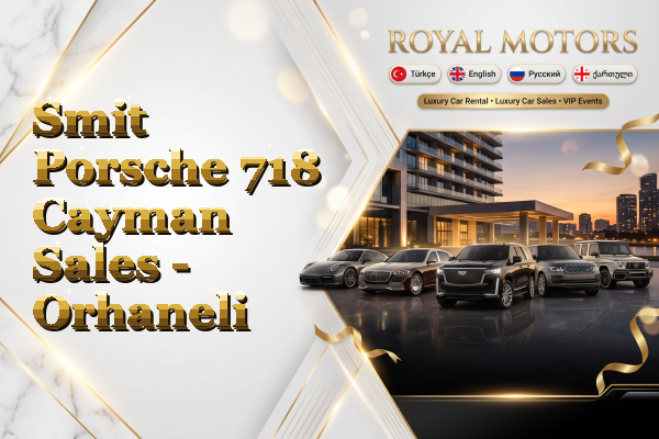 Smit Porsche 718 Cayman Sales - Orhaneli